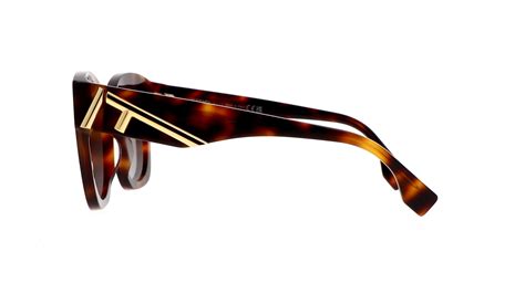 fendi tortoise shell glasses|Fendi FE40098I XXS (63 .